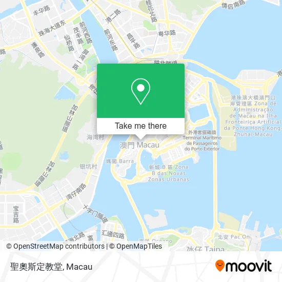 聖奧斯定教堂地圖