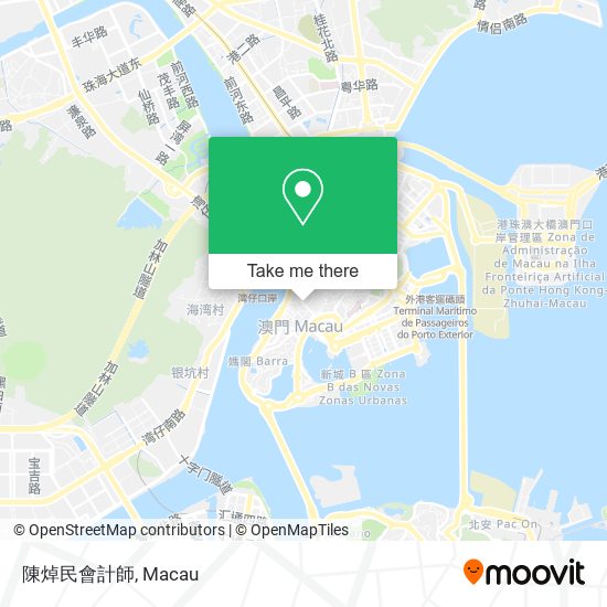 陳焯民會計師 map