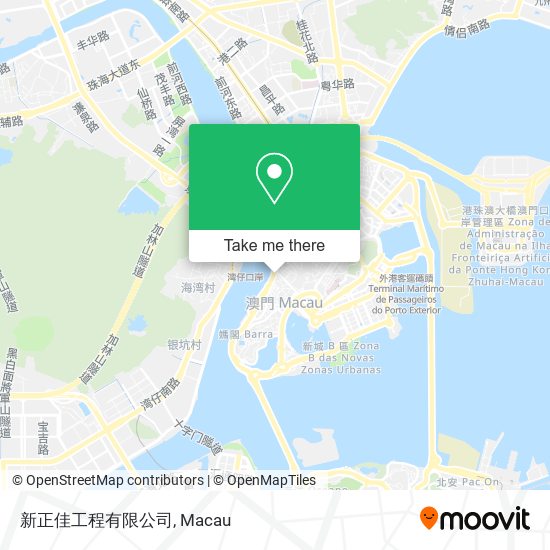 新正佳工程有限公司 map