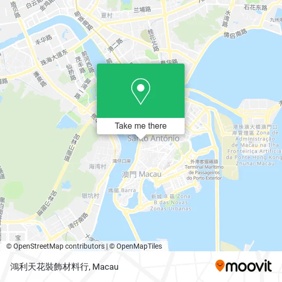 鴻利天花裝飾材料行 map