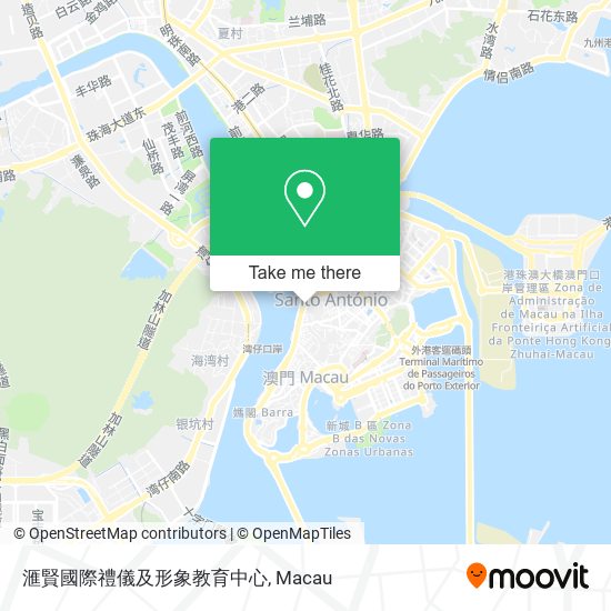 滙賢國際禮儀及形象教育中心 map