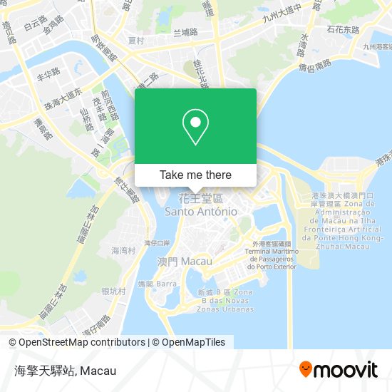 海擎天驛站 map