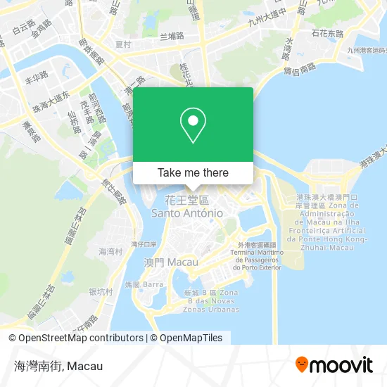 海灣南街地圖