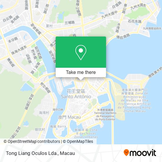 Tong Liang Oculos Lda. map