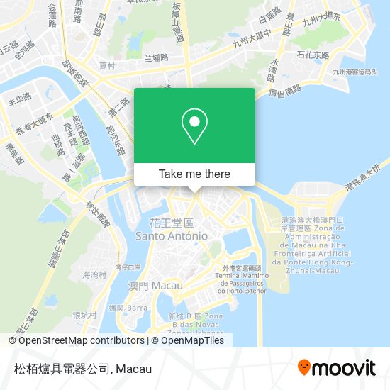 松栢爐具電器公司 map