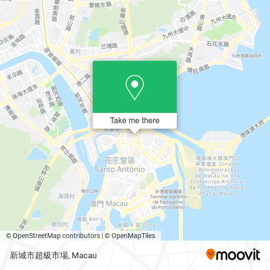 新城市超級市場地圖
