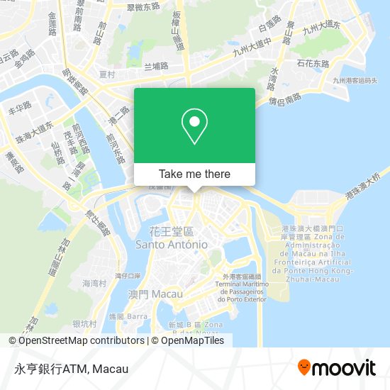 永亨銀行ATM map