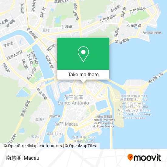 南慧閣 map