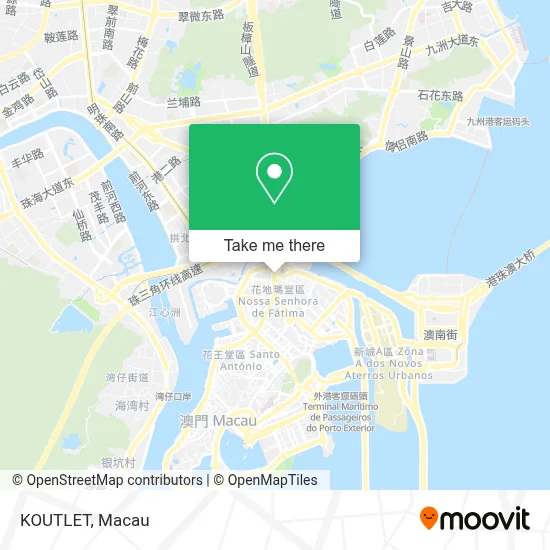 KOUTLET map