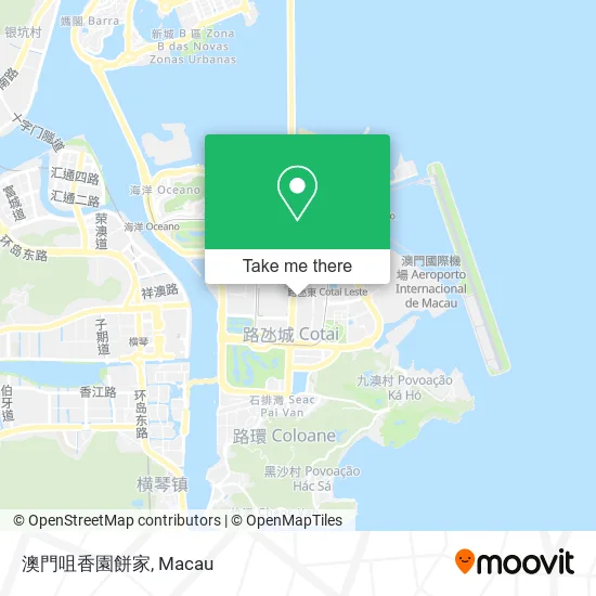 澳門咀香園餅家 map