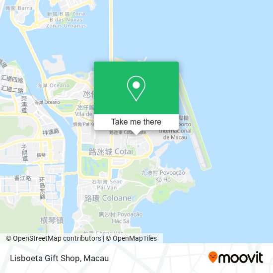 Lisboeta Gift Shop map