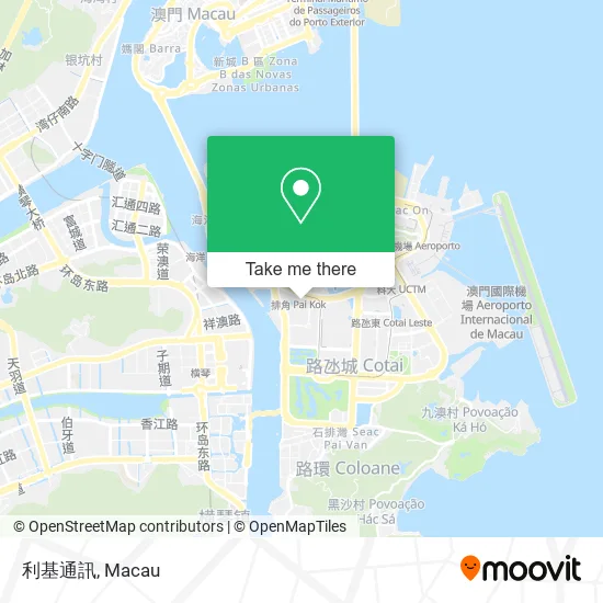 利基通訊地圖