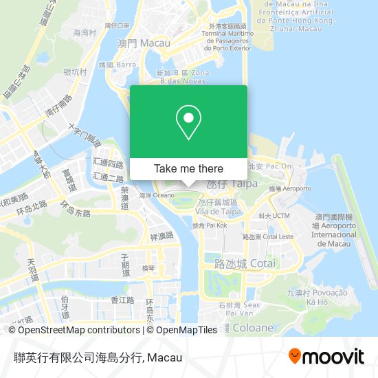 聯英行有限公司海島分行 map