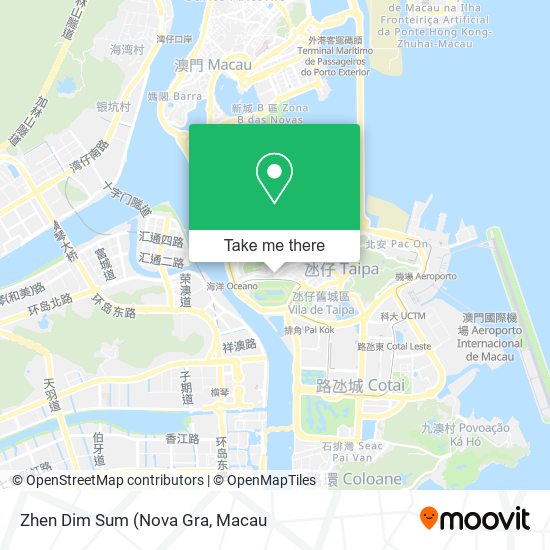 Zhen Dim Sum map
