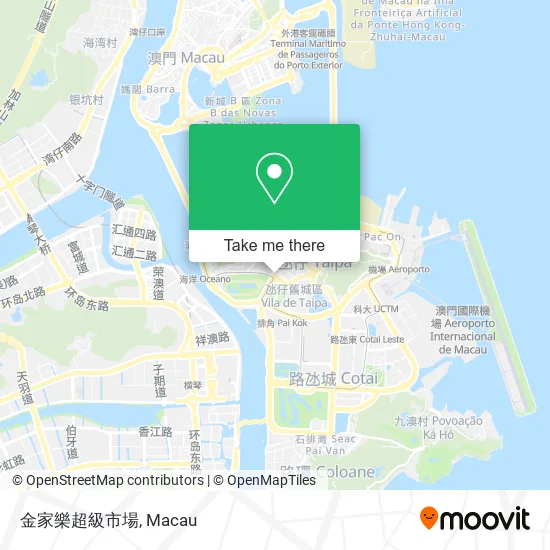 金家樂超級市場 map