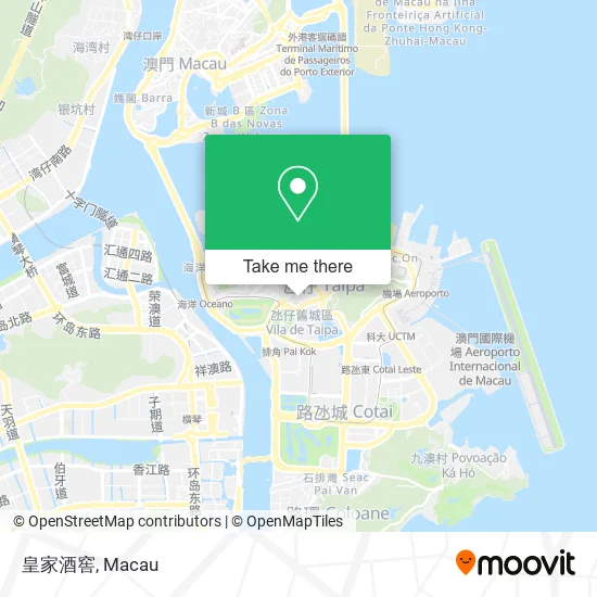 皇家酒窖地圖