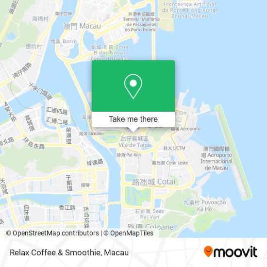 Relax Coffee & Smoothie map