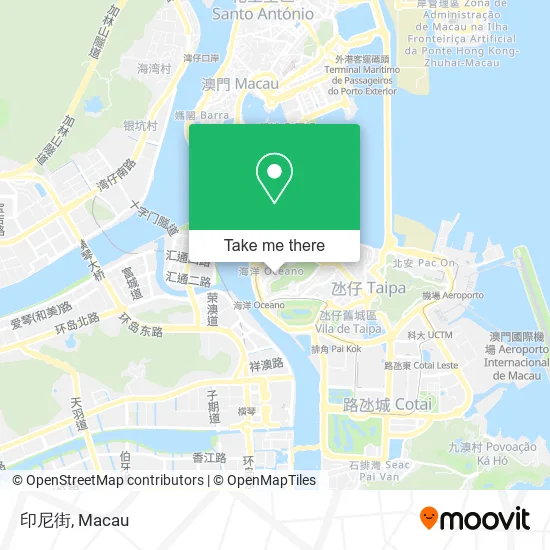 印尼街 map