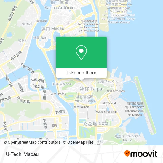 U-Tech map