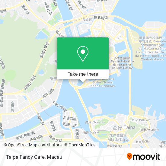 Taipa Fancy Cafe map