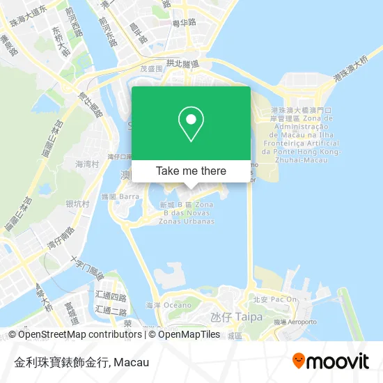 金利珠寶錶飾金行地圖