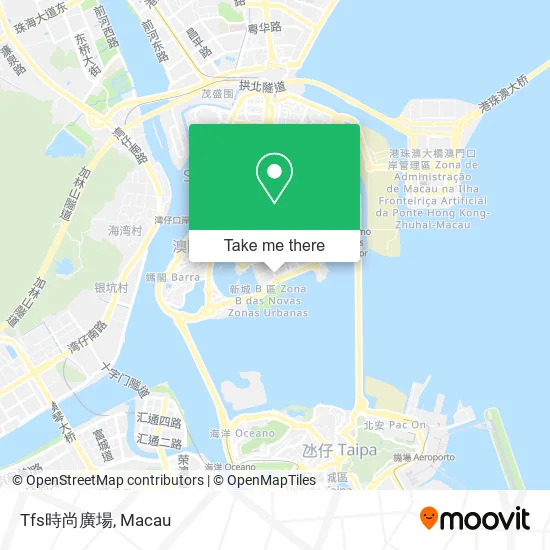 Tfs時尚廣場 map