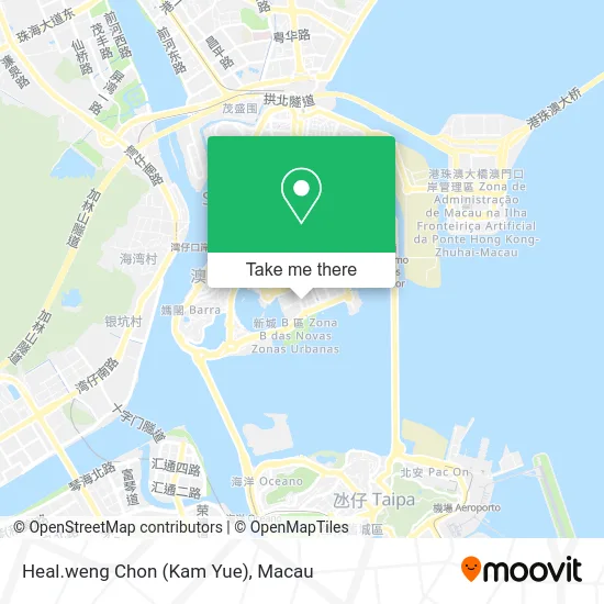 Heal.weng Chon (Kam Yue) map