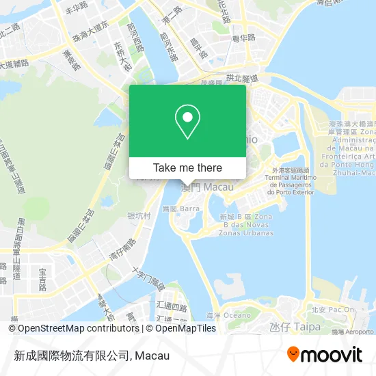 新成國際物流有限公司 map