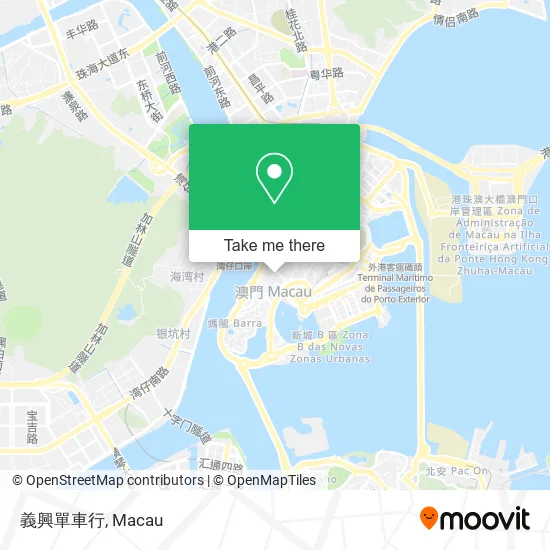 義興單車行地圖