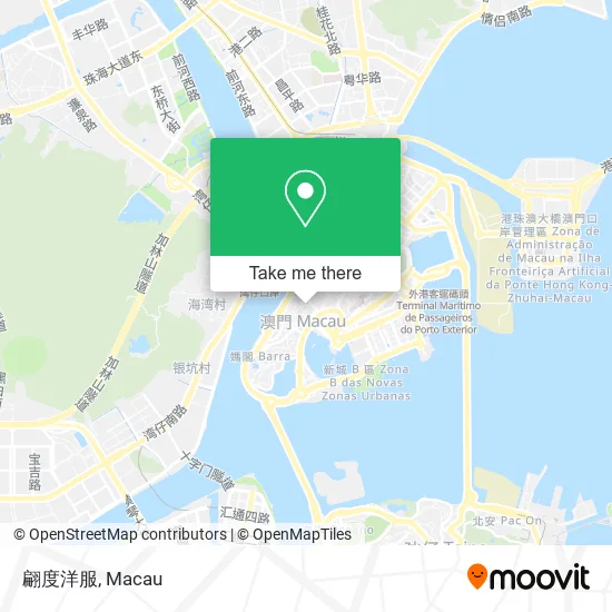 翩度洋服 map