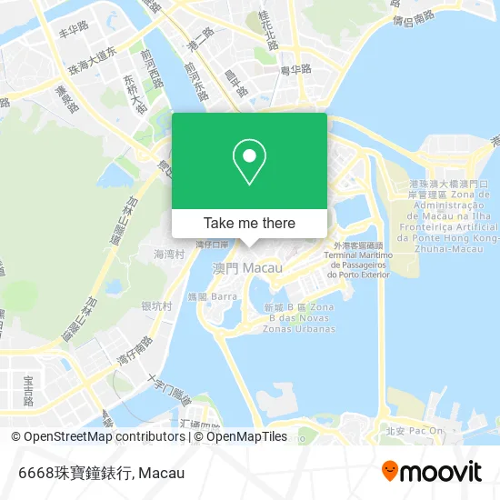 6668珠寶鐘錶行 map