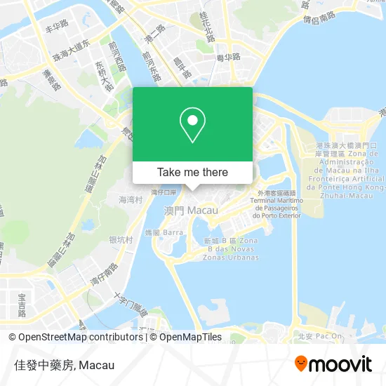 佳發中藥房 map