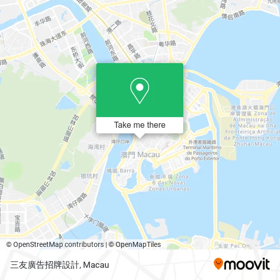 三友廣告招牌設計地圖