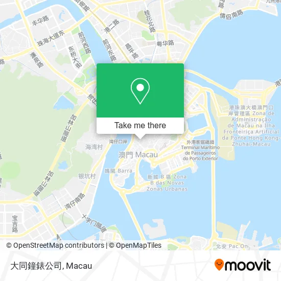 大同鐘錶公司 map