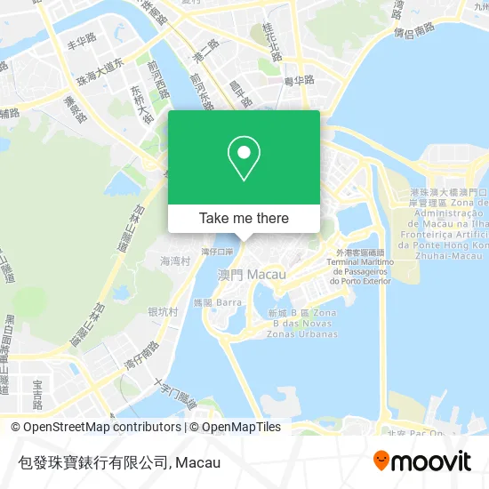 包發珠寶錶行有限公司 map