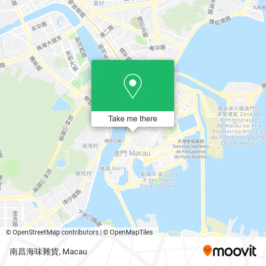 南昌海味雜貨地圖