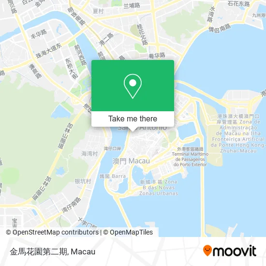 金馬花園第二期 map