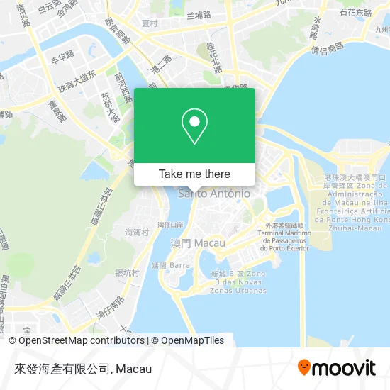 來發海產有限公司地圖
