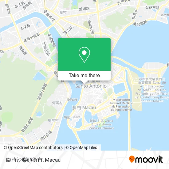 臨時沙梨頭街市 map