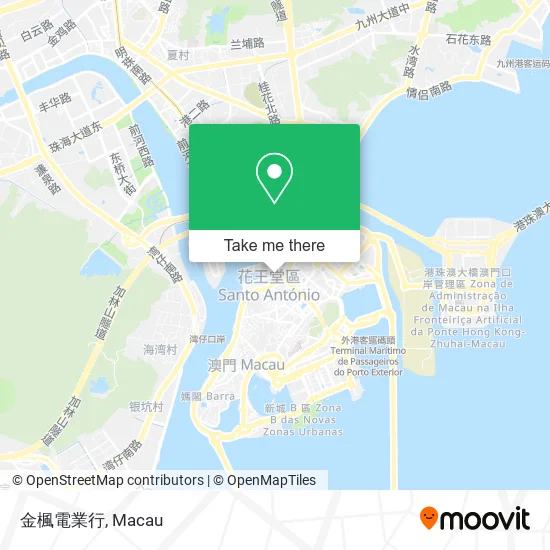 金楓電業行 map