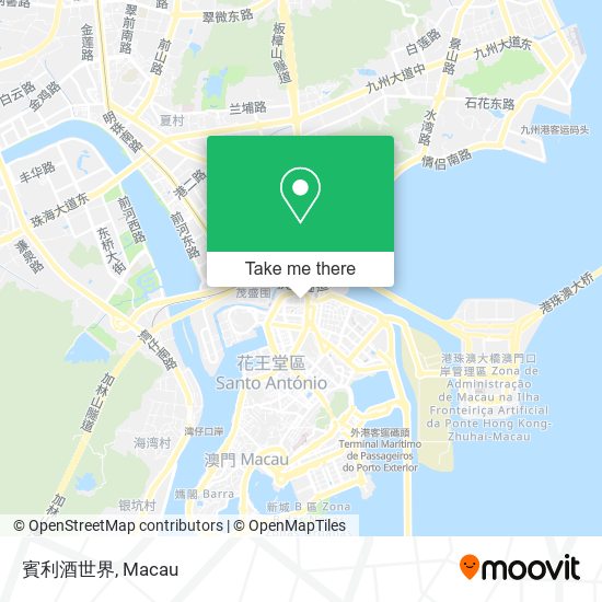 賓利酒世界 map