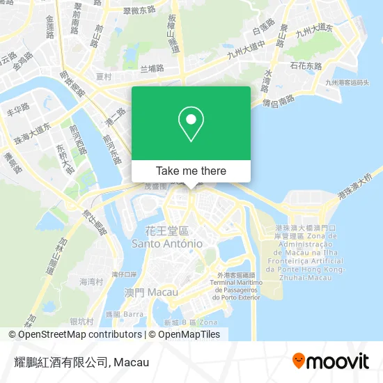 耀鵬紅酒有限公司 map