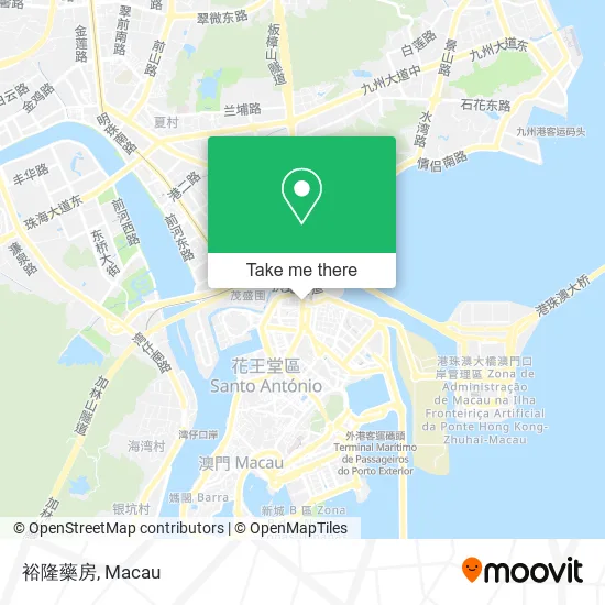 裕隆藥房 map