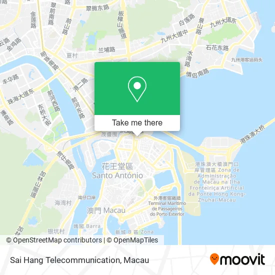 Sai Hang Telecommunication map