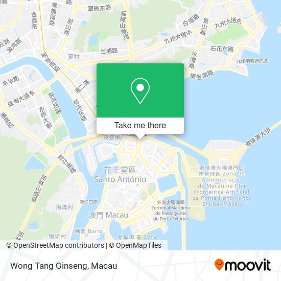 Wong Tang Ginseng地圖