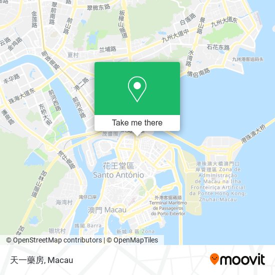 天一藥房 map