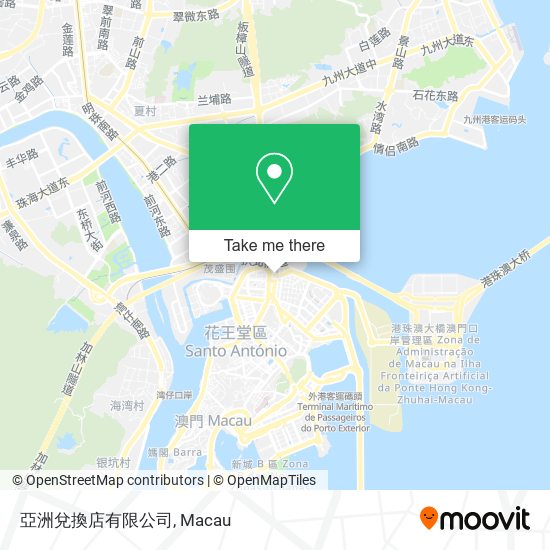 亞洲兌換店有限公司 map