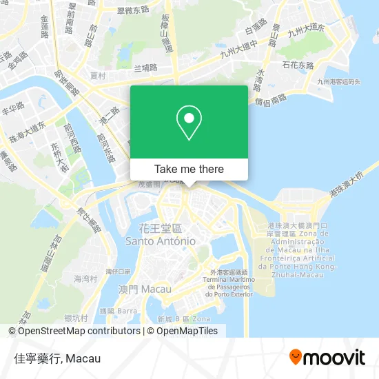 佳寧藥行地圖