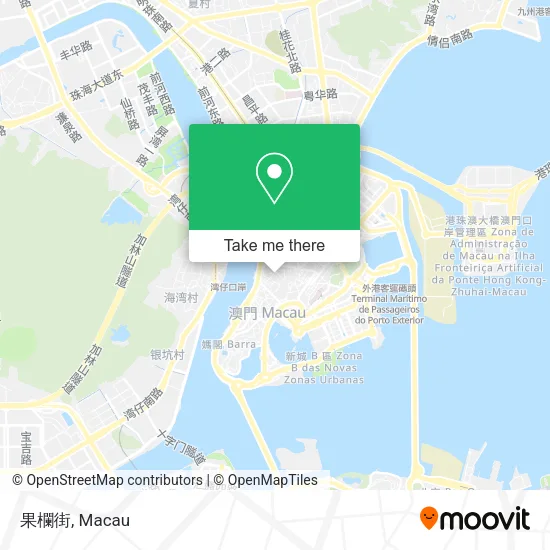 果欄街地圖
