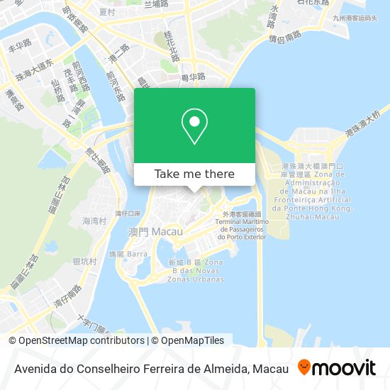 Avenida do Conselheiro Ferreira de Almeida map